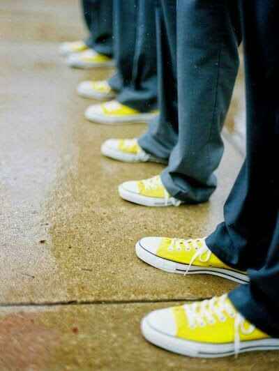 Colores: converse amarillos para la corte - 3