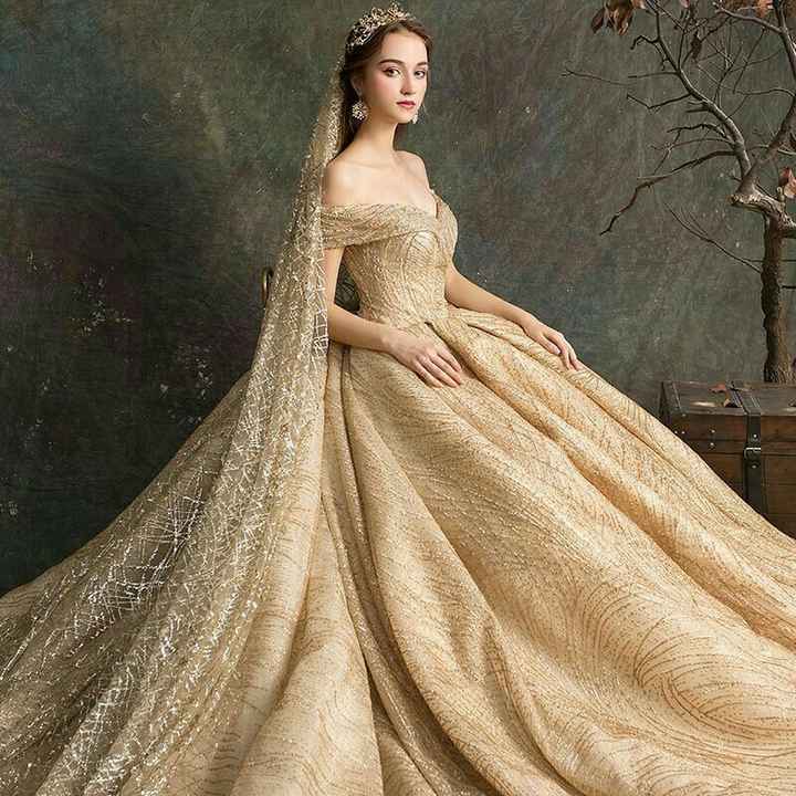 Colores: vestidos de novia yellow gold - 1