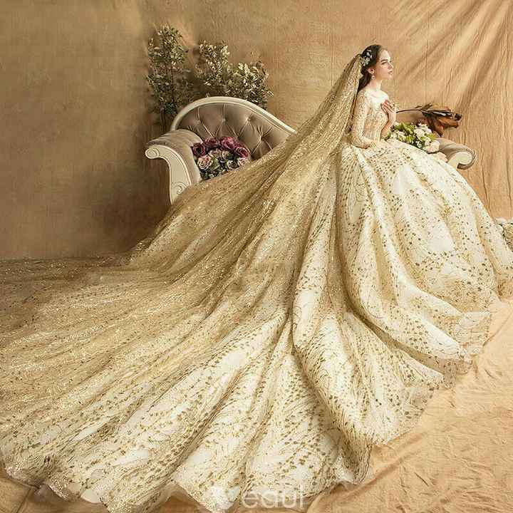 Colores: vestidos de novia yellow gold - 3