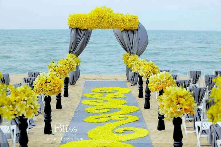 Colores: ceremonias en amarillo - 3