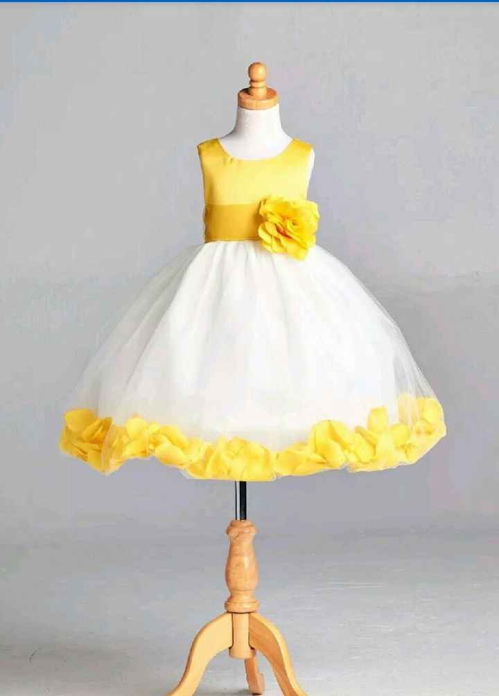 Colores: niña de las flores en amarillo - 9