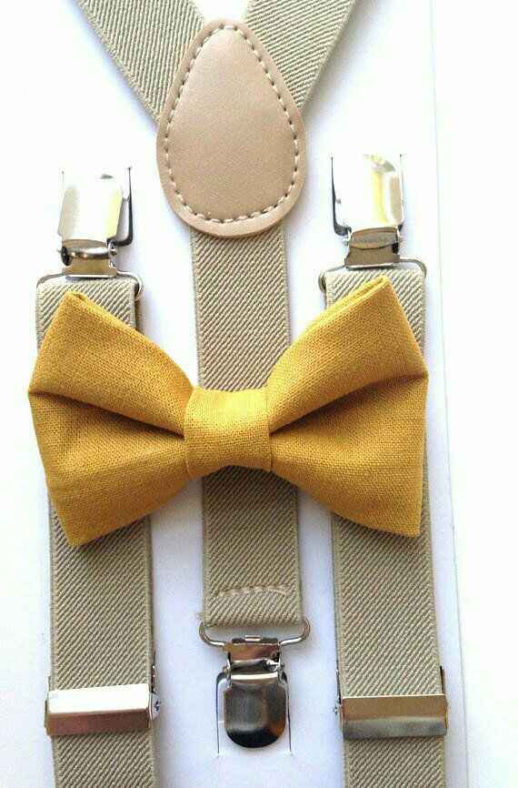 Colores: moño amarillo - 1
