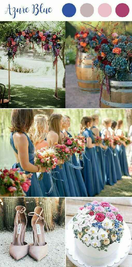 ¡Color del tema de la boda y damas de honor! - 10