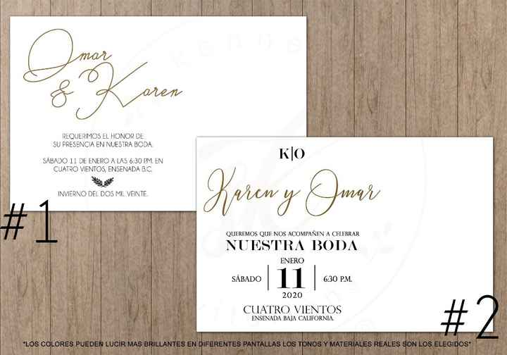 Proveedor de Invitaciones digitales - 1