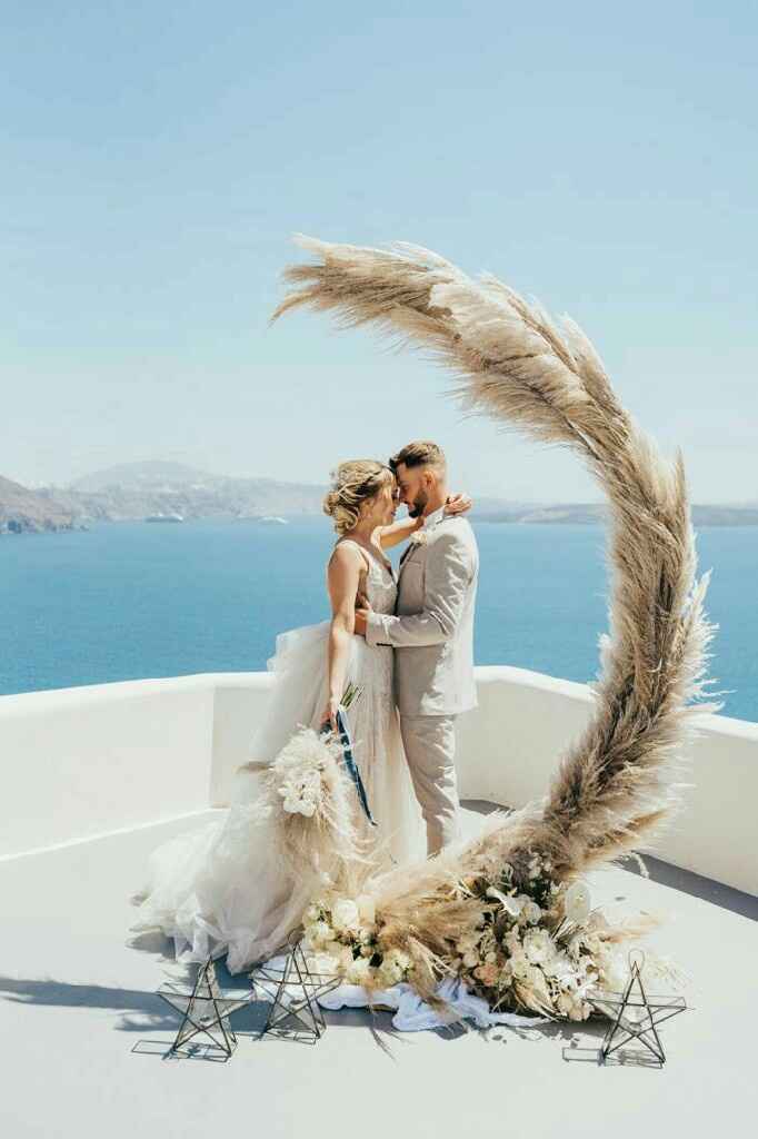 Te gustaría? Boda temática de pampas - 2