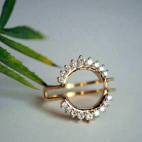 Anillo de compromiso de la familia ... No es mi estilo. - 3