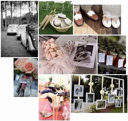 Ideas de boda Vintage
