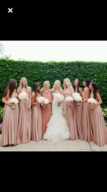 Color de damas de honor , otoño 2