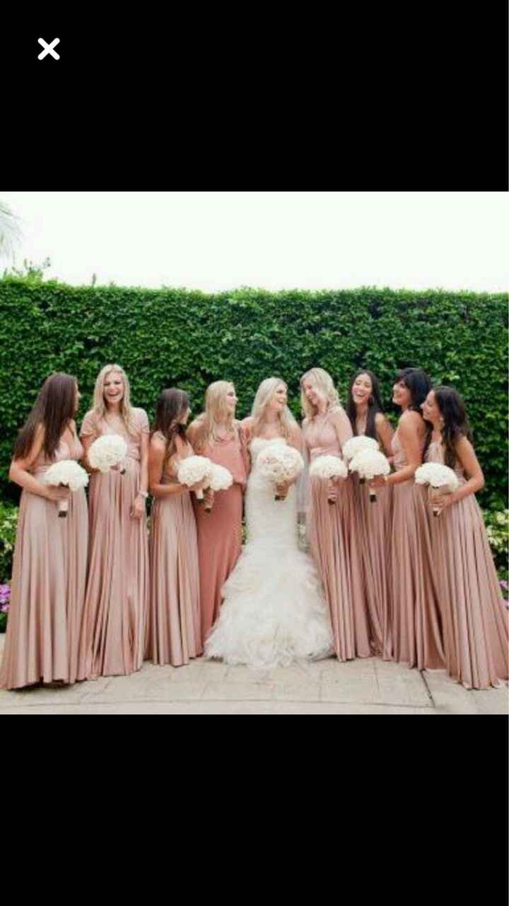 Color de damas de honor , otoño - 2