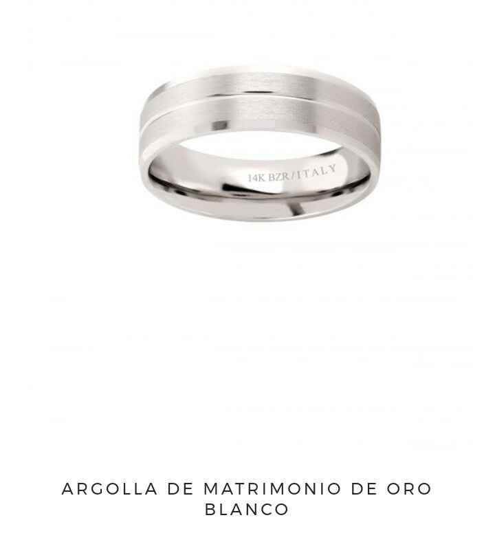 Argollas de matrimonio - 1