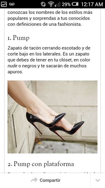 Zapatos con tacon bloque???? - 1