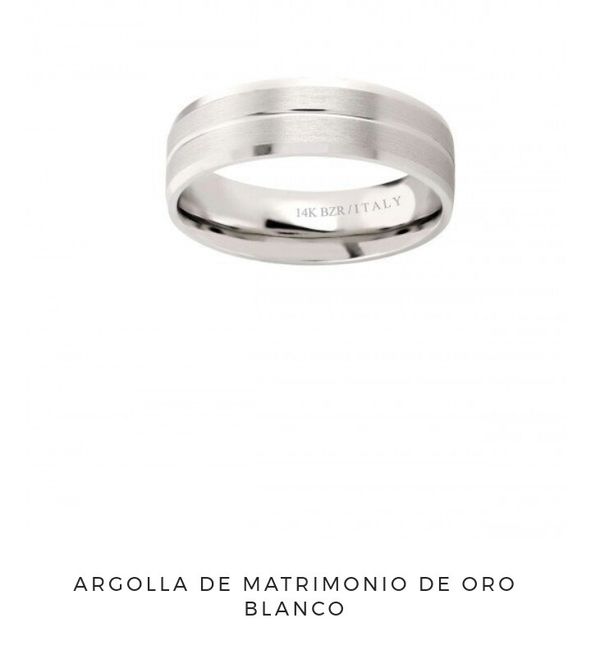Argollas de matrimonio - 1