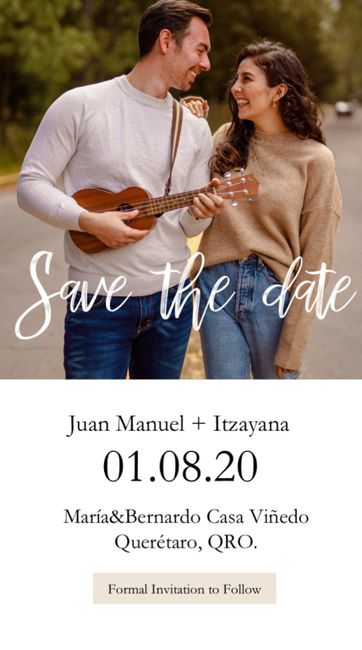 Save the date 💍 6
