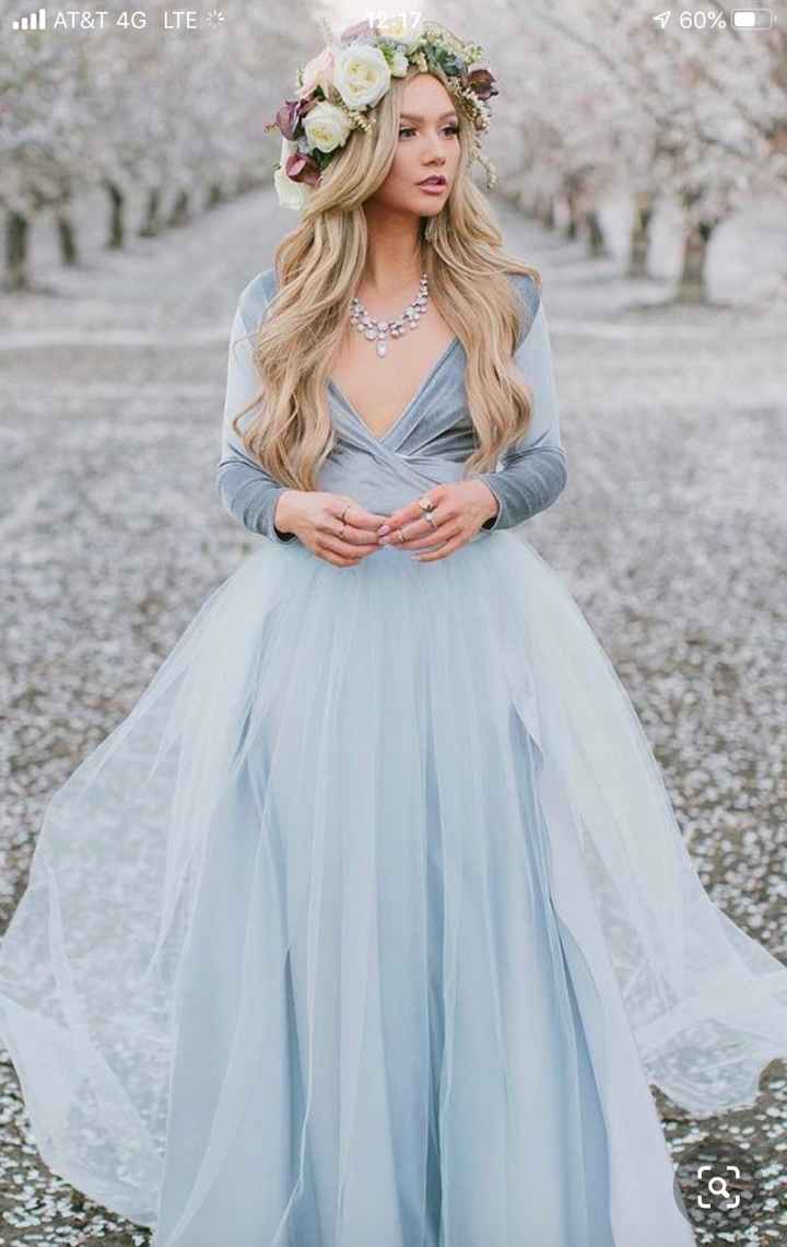 Sí tuvieras que usar un vestido de color - 1