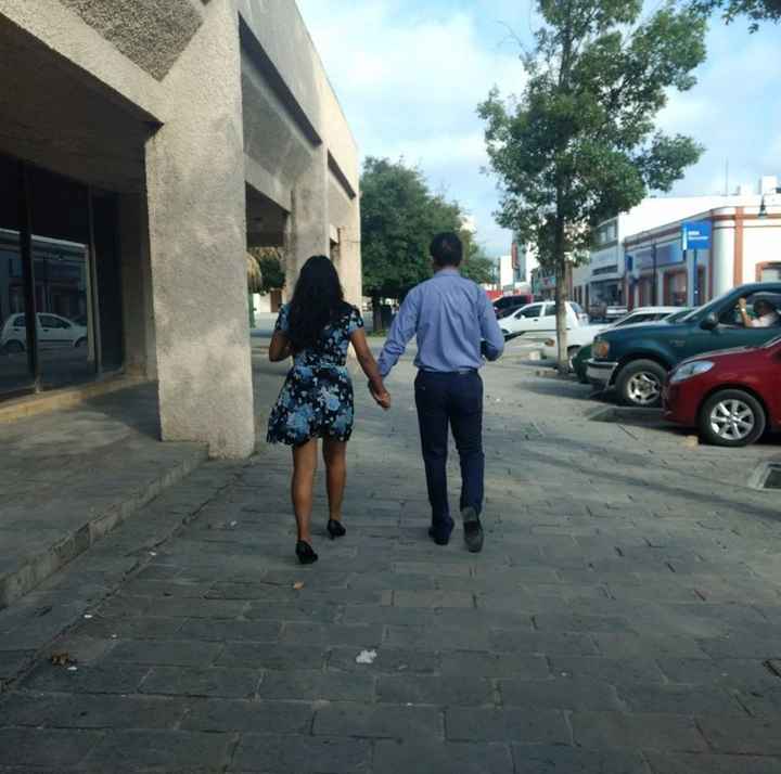 Rumbo a la presentacion de la iglesia