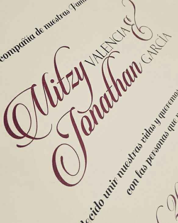 Hola futuras novias. es mi primer devate y quisiera saber su estilo de invitacion. - 2