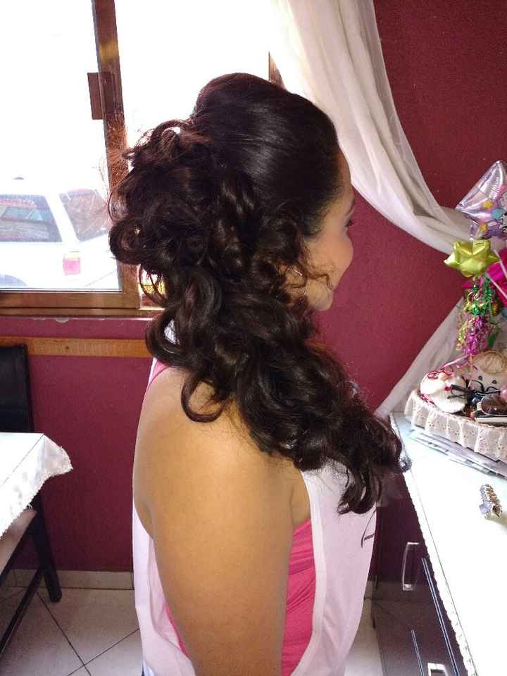 Mi prueba de peinado y maquillaje - 3