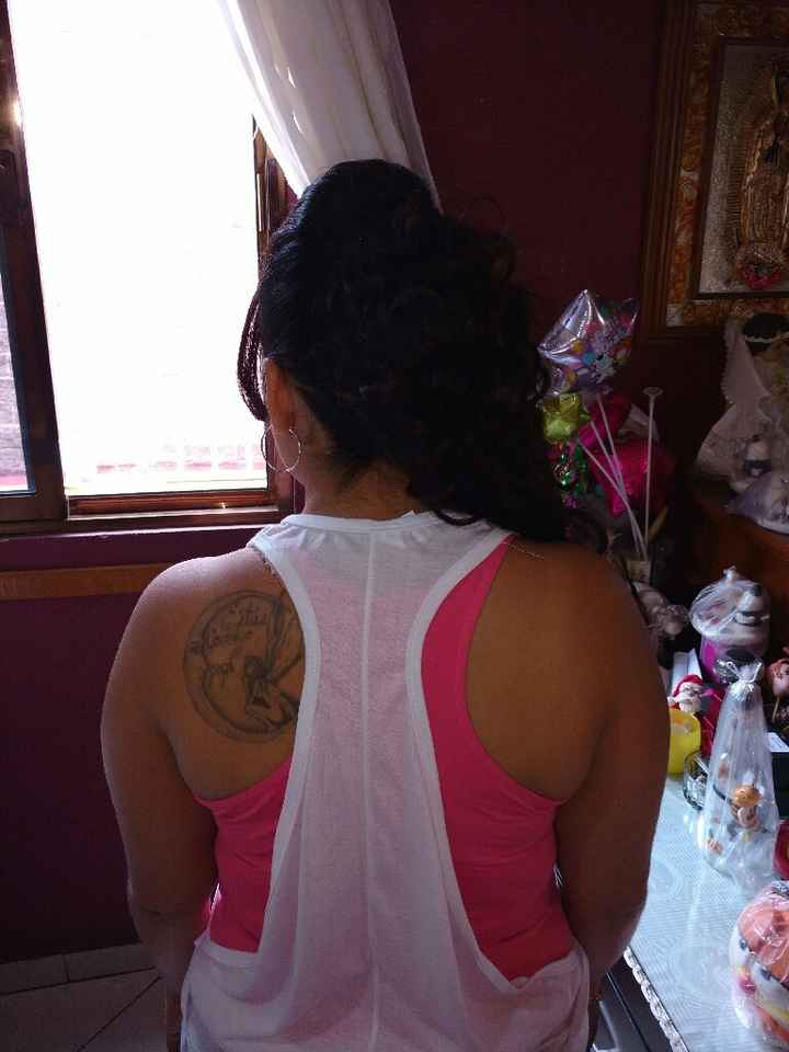 Mi prueba de peinado y maquillaje - 4