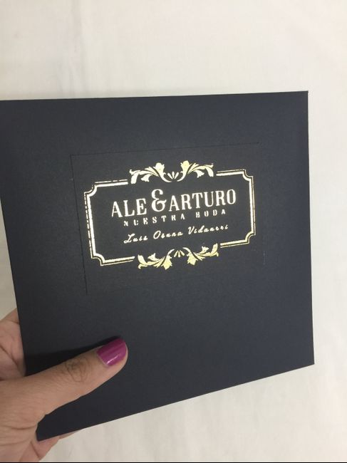  Hice las invitaciones de mi boda ✂️📏 - 2