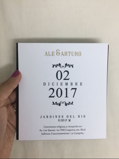  Hice las invitaciones de mi boda ✂️📏 - 5
