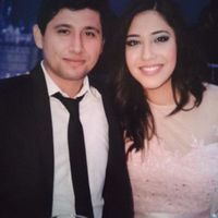 Los futuros esposos!