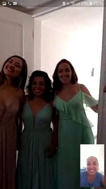 prueba de damas de honor sin mi y a la distancia 2