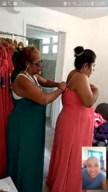 prueba de damas de honor sin mi y a la distancia 4