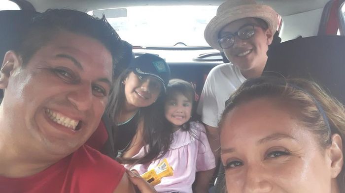 Con los sobrinos consentidos!!!!!!