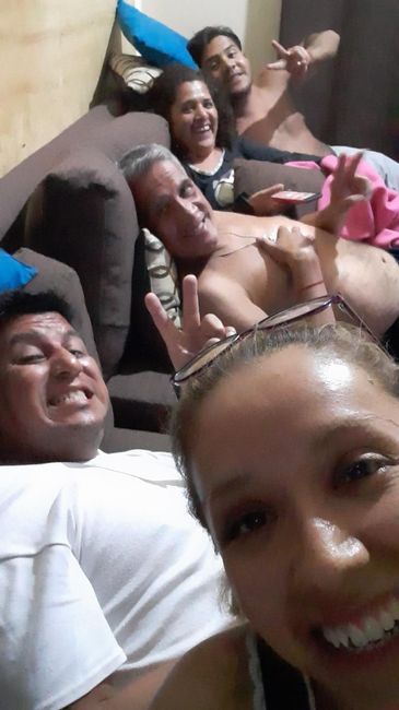 En casa totalmente devastados!!!!