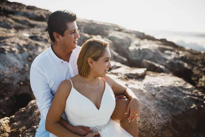 ¡¡¡¡¡nuestro trash the Dress..... en punta piedra Tulum!!!!!! 11