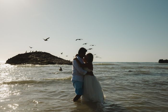 ¡¡¡¡¡nuestro trash the Dress..... en punta piedra Tulum!!!!!! 26