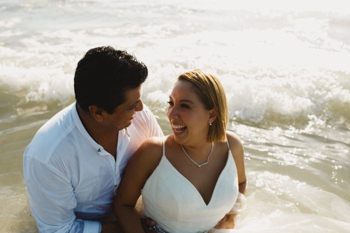 ¡¡¡¡¡nuestro trash the Dress..... en punta piedra Tulum!!!!!! 28