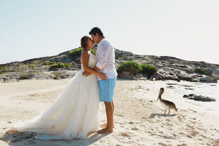 ¡¡¡¡¡nuestro trash the Dress..... en punta piedra Tulum!!!!!! 34