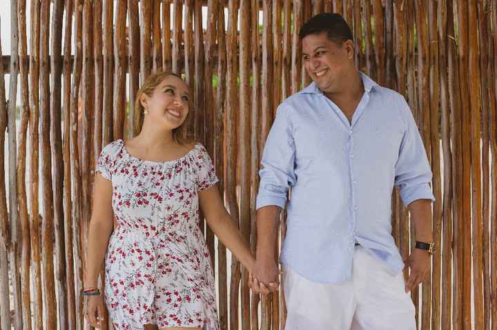 ¡¡nos quemamos las manos en nuestro save the date!! - 9