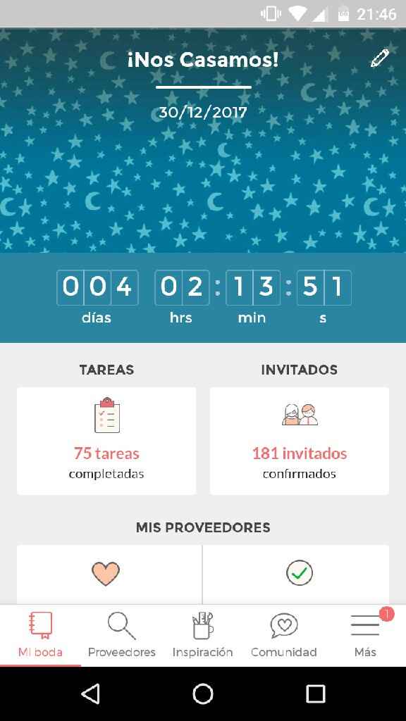  Mi contador a 4 días... - 1