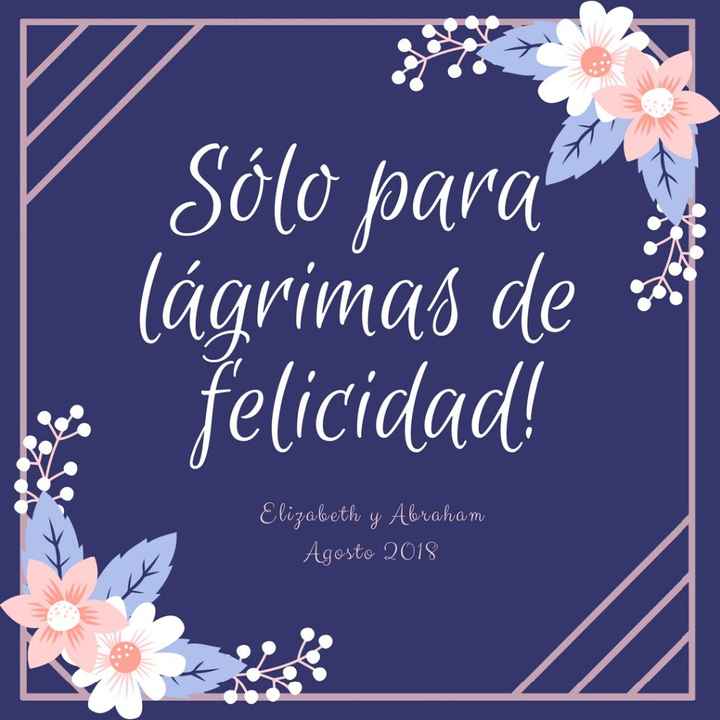 Ese diseño llevarán los kleenex, ya que queden listos se los mostraré