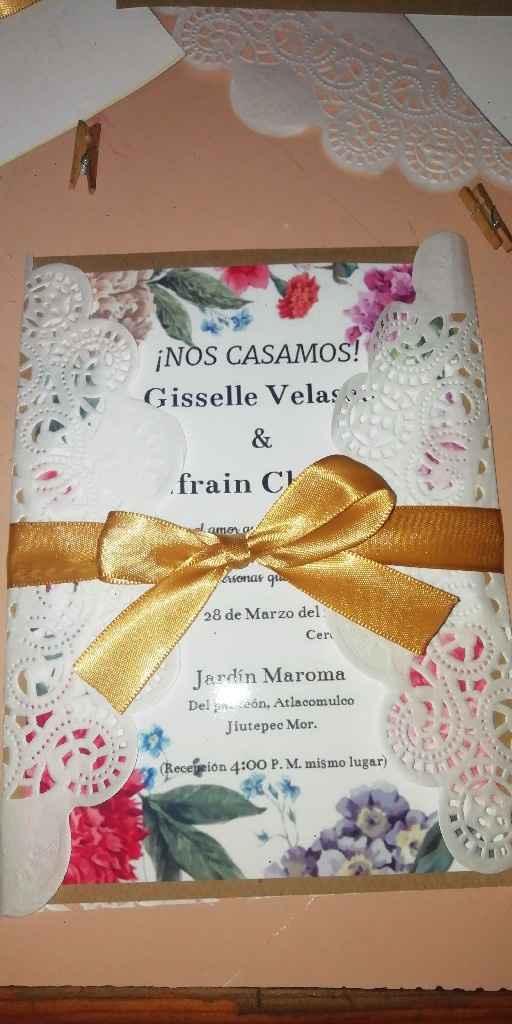 ¿En qué mes.. escoges invitaciones? - 1