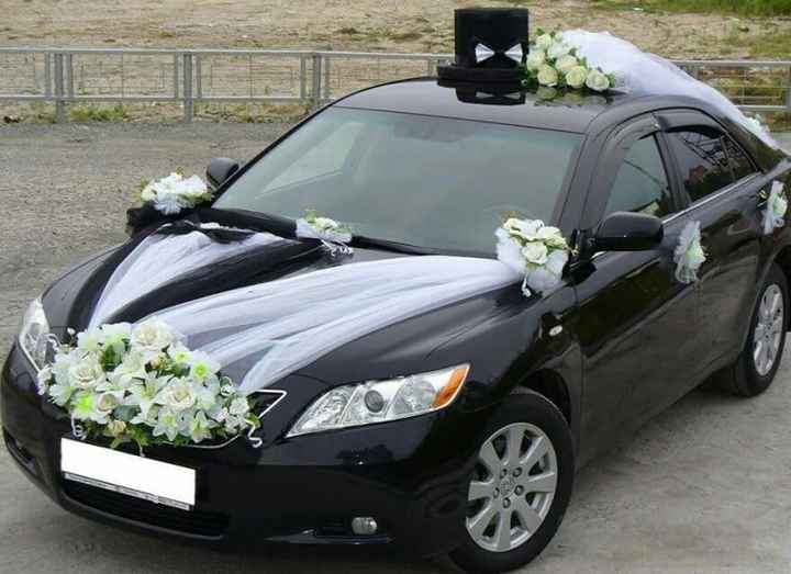 El auto de los novios!! - 1