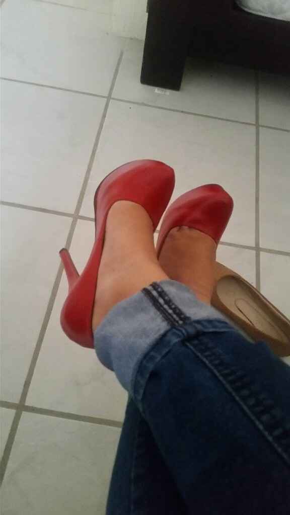 Sus zapatos! para la boda! =) - 2
