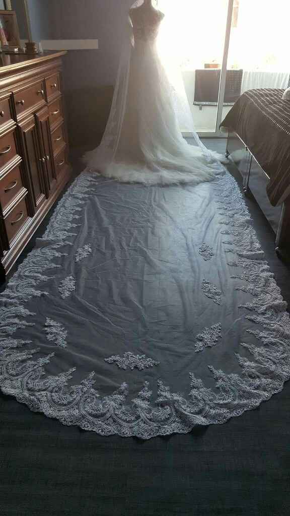 Como es tu velo a mantilla  presumenos!!!! - 2