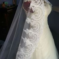 Como es tu velo a mantilla  presumenos!!!! - 3
