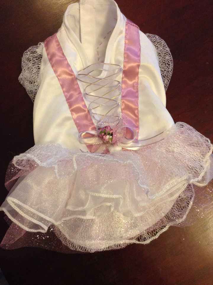 El vestidito que le hice a mi bb..