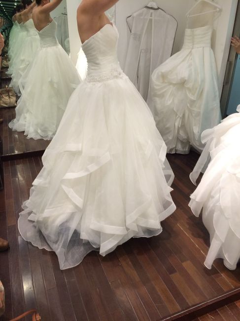 1a prueba de vestidos!!