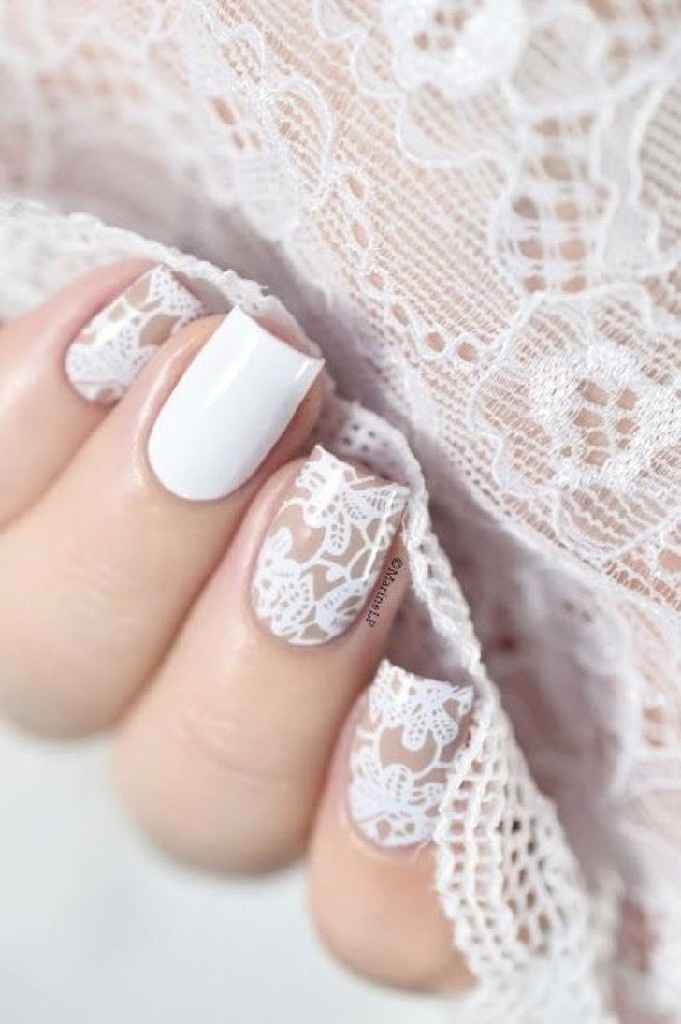 Uñas para el día de la boda - 1