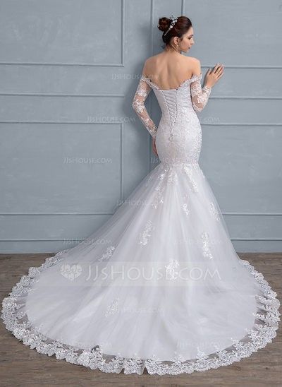 Vestido de novia corta sirena 8