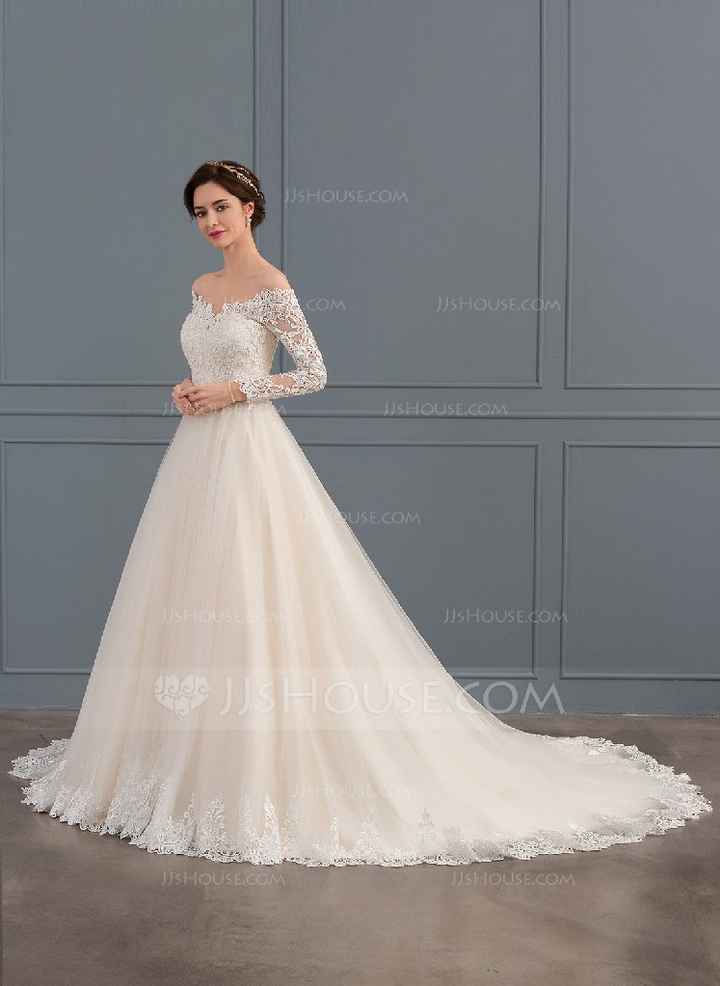 Vestido de novia corta sirena - 5