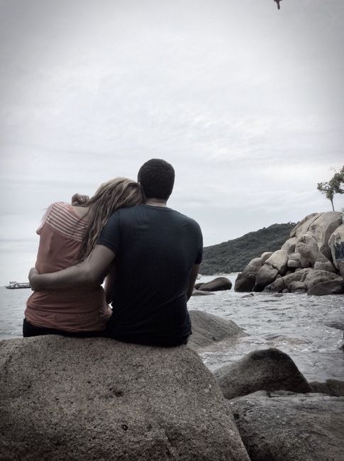 Mi amors y tal en la playa 