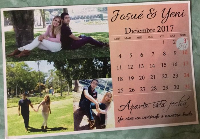 Mis pre-invitaciones 😍 - 2