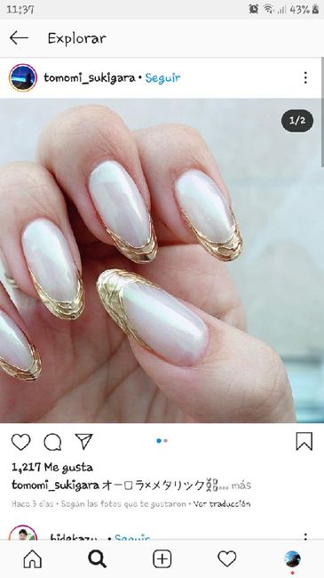 ¿Qué color de uñas usarás en la boda? 5