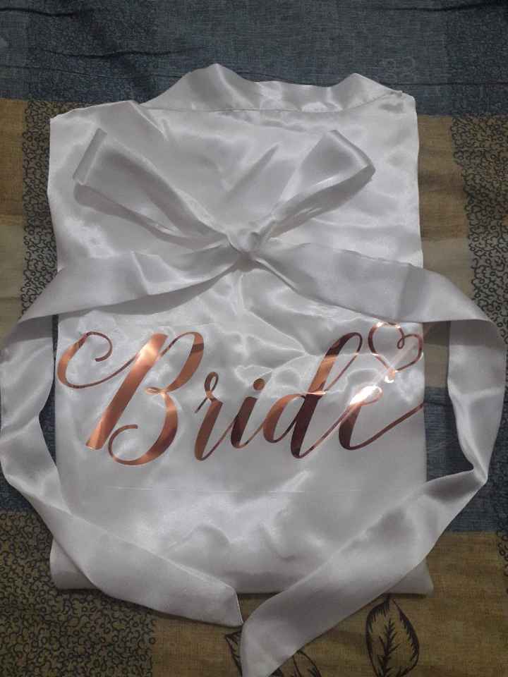 ¡Ha llegado mi bata de novia! - 1